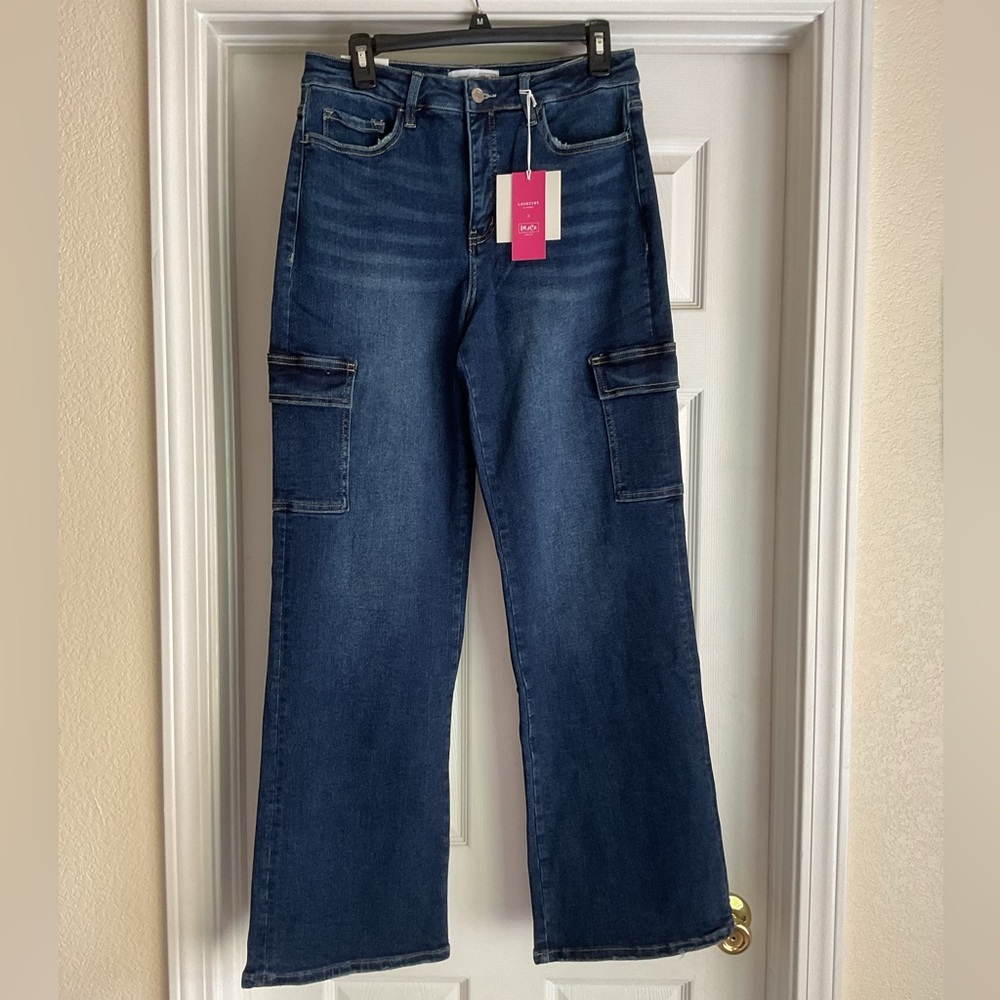 Lovervet by Vervet Tummy Control Jeans, 29/9, 90’s Vintage, Utility